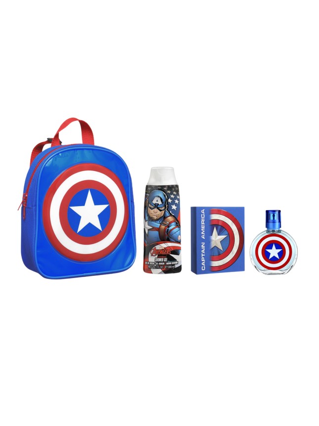 Air-Val International Captain America Backpack Set