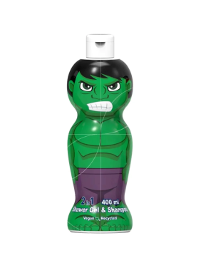 Air-Val International Hulk 2 In 1 Shower Gel & Shampoo 400ml