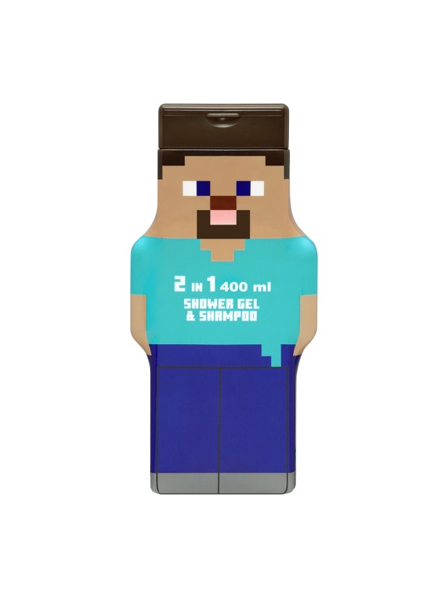Air-Val International Minecraft Shower Gel & Shampoo 400ml