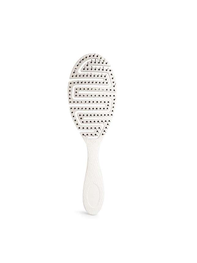 IDC Eco Round Hair Brush Easy Detangling Βούρτσα Μαλλιών Εύκαμπτη 100% ανακυκλώσιμη 110gr (2009W)