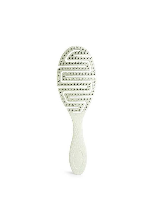 IDC Eco Round Hair Brush Easy Detangling Βούρτσα Μαλλιών Εύκαμπτη 100% ανακυκλώσιμη 110gr (2009W)