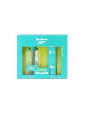 Reebok Women Cool Your Body Eau De Toilette Set Reebok Women Cool Your Body Eau De Toilette Set