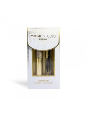Magic Studio Diamond Glam Eyes Duo Mini Set Mascara & Eyebrow Gel (90121) Magic Studio Diamond Glam Eyes Duo Mini Set Mascara & Eyebrow Gel (90121)