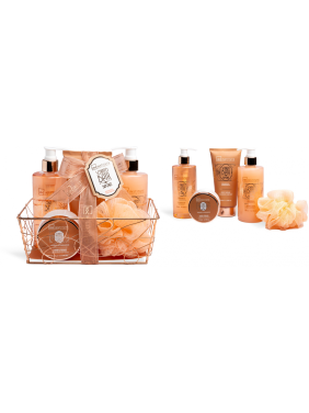 IDC Institute Scented Bath Bronze Metallic Set Orange & Cinnamon (42273) IDC Institute Scented Bath Bronze Metallic Set Orange & Cinnamon (42273)