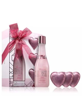 IDC Institute Scented Bath Rose Cherry Blossom Bubble Βath Set 4pcs (42279) IDC Institute Scented Bath Rose Cherry Blossom Bubble Βath Set 4pcs (42279)