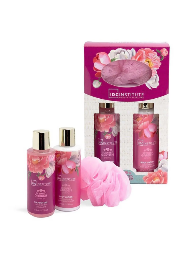 IDC Scented Garden Peony Bath Set 3pcs (42241)