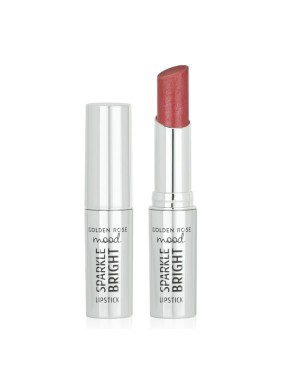 Golden Rose Mood Sparkle Bright Lipstick 151 Rosy Gem
