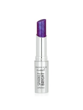 Golden Rose Mood Sparkle Bright Lipstick 154 Violet Fizz
