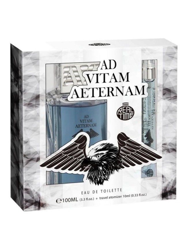 Real Time - Coffret AD Vitam Aeternam - Eau de toilette homme - 100ml + 15ml