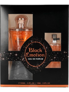 Real Time Black Emotion Set Eau De Parfum 100 ml + 15 ml Real Time Black Emotion Set Eau De Parfum 100 ml + 15 ml