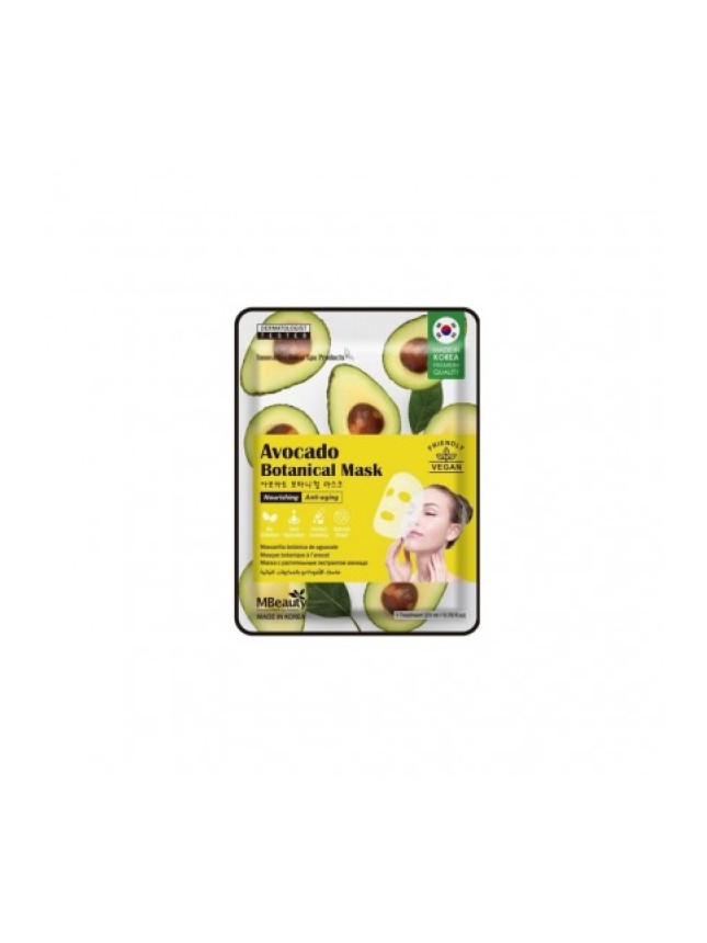 MBeauty Face Mask Avocado Botanical Anti-Aging