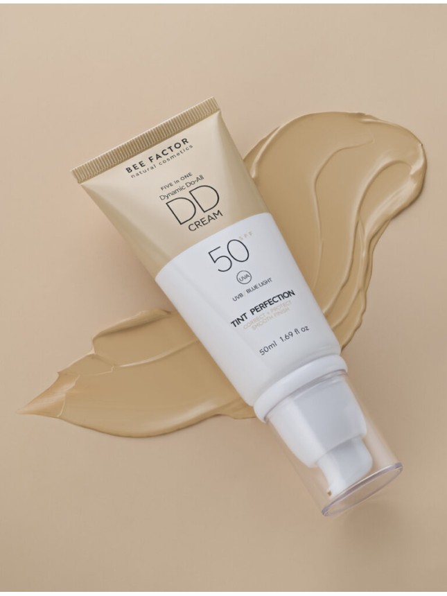 Bee Factor 5 σε 1 DD Κρέμα Προσώπου SPF50 – Απόχρωση 01
