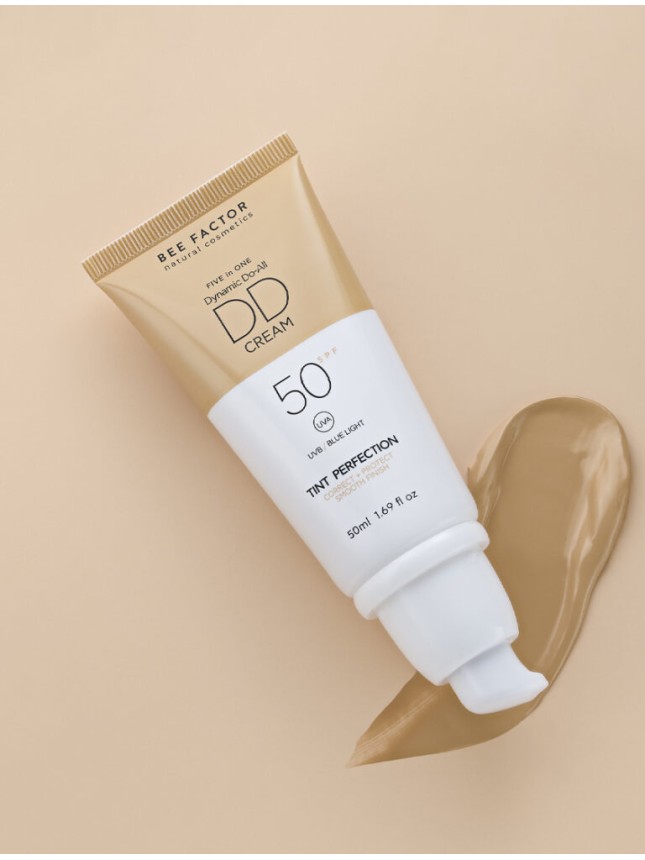 Bee Factor 5 σε 1 DD Κρέμα Προσώπου SPF50 – Απόχρωση 02