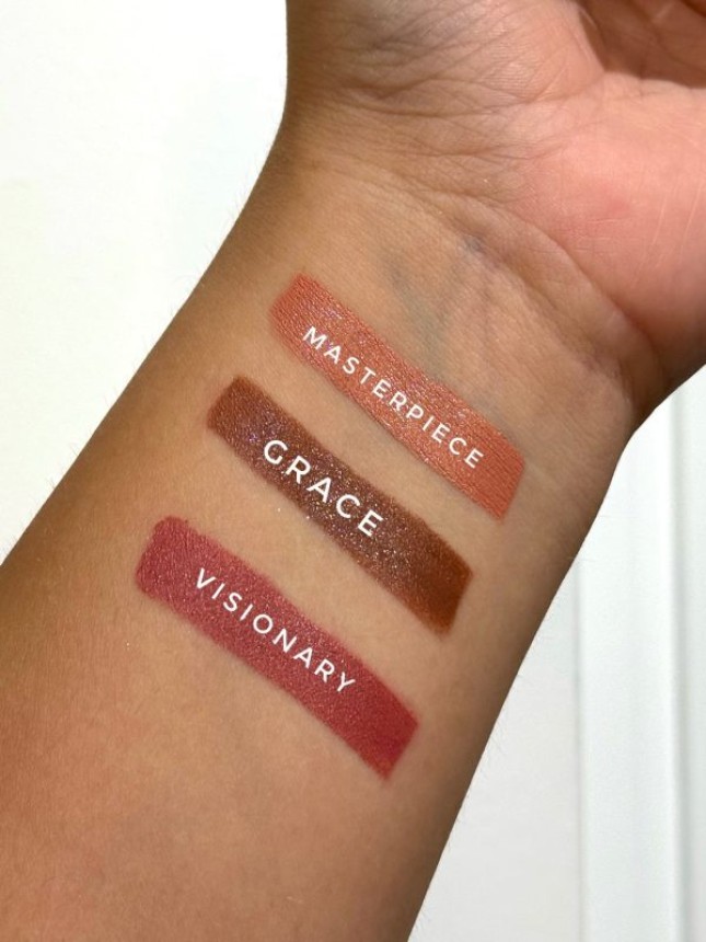 MUA Marble Glitter Matte Lipstick Grace