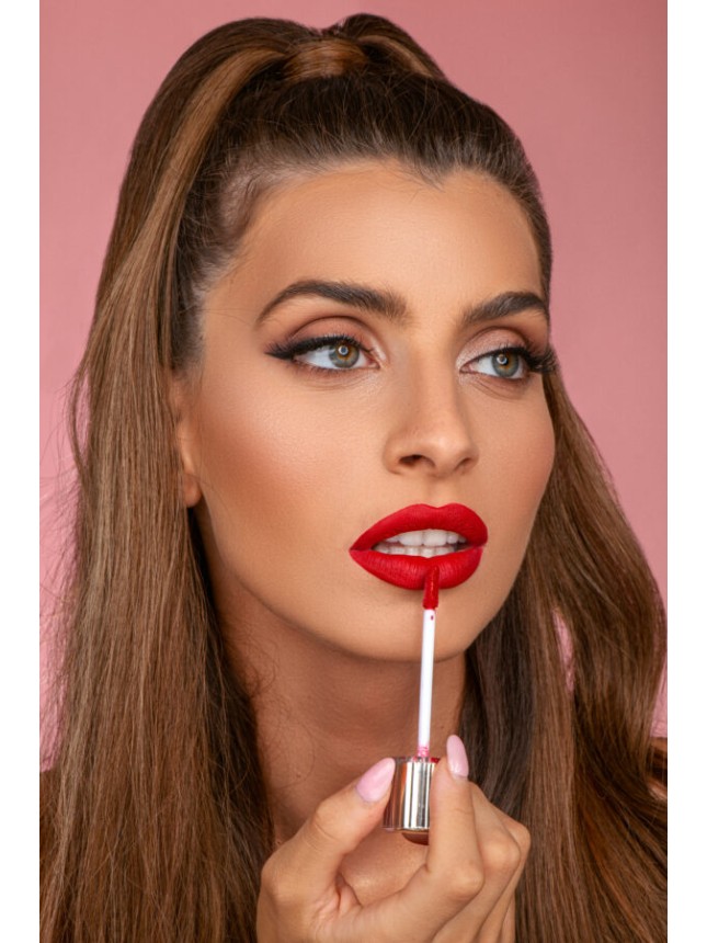 Emmanouela Cosmetics Liquid Lipstick Red Velvet